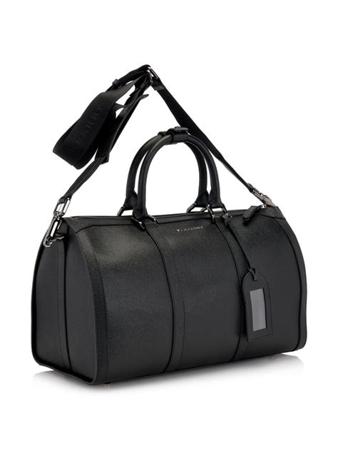 burberry leather holdall mens|Men’s Designer Duffle Bags .